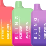 Blinged Bliss: Savoring the Luxury of Platinum Disposable Vaping
